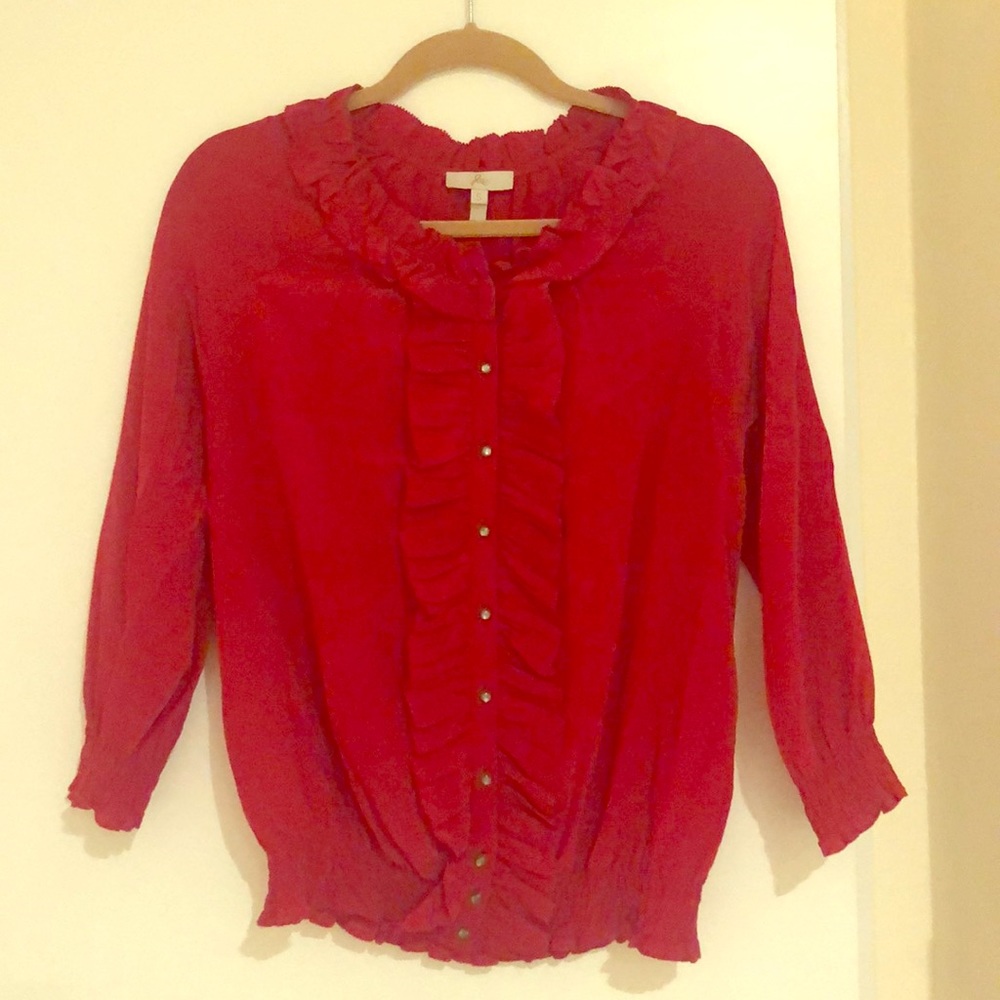 Joie Ruffle Top